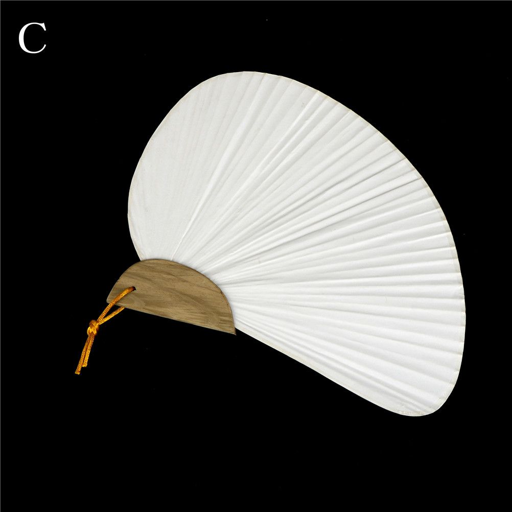 1pc Fan Wedding Hot Sale Hand White Favors Paper Folding Party Elegant