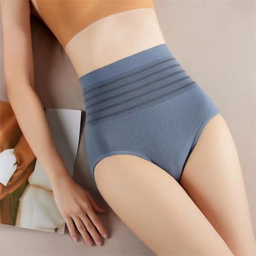 Women's High Waist Shapewear Panties-Sky Blue