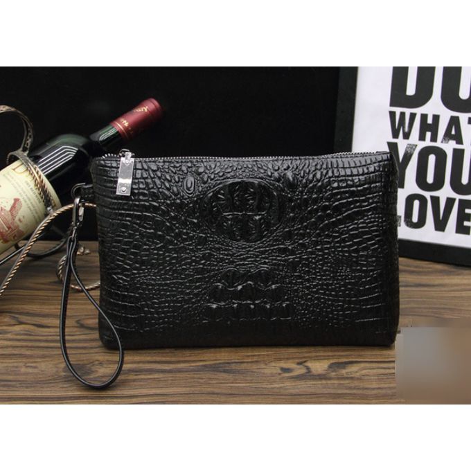 Classic Men Crocodile Body Wallet/Wrist Bag