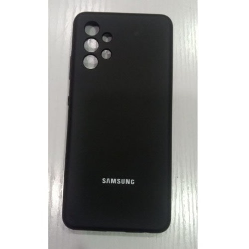 Silicone Back Case For Samsung Galaxy A32 - Black