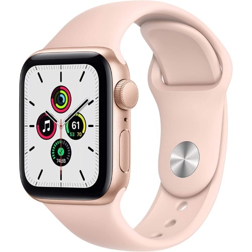 iWatch SE - GPS - 44mm - Gold Aluminum Case with Pink Sand Sport Band