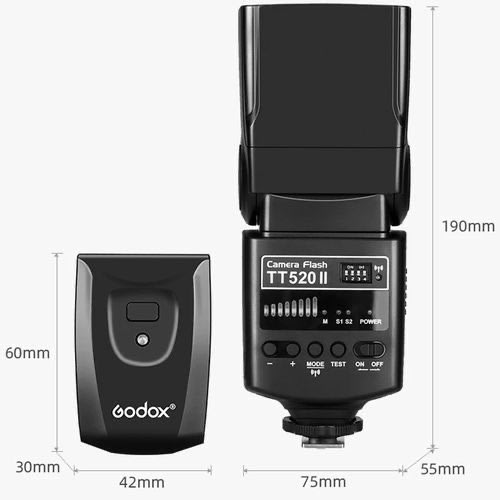 Godox Speedlite Tt520ii Camera Flash