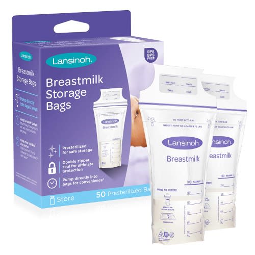 Breastmilk Storage Bags - 50 Count