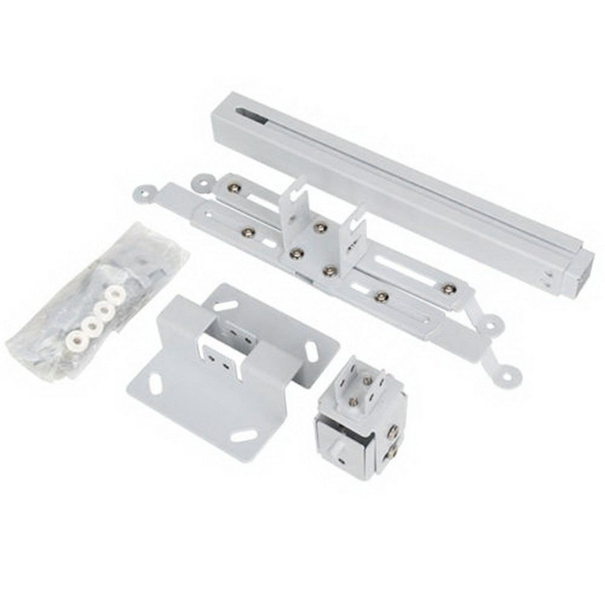 OR Universal Projector Bracket Retractable Adjustable Ceiling Mount Wall-White