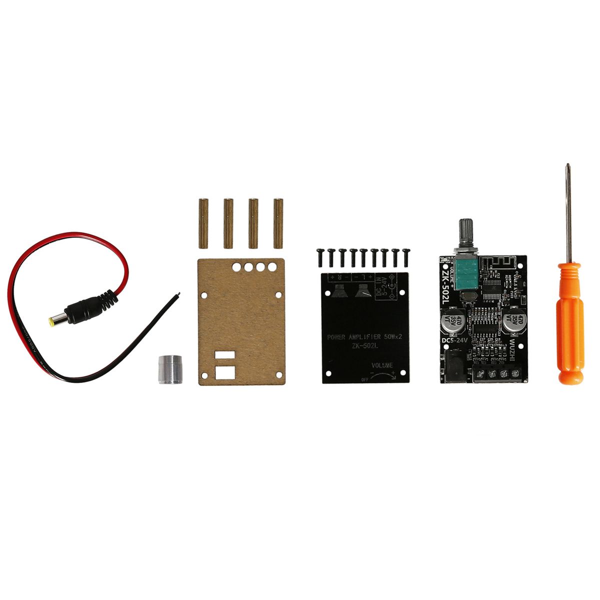 Mini BT 5.0 Wireless Audio Digital Power Amplifier Stereo