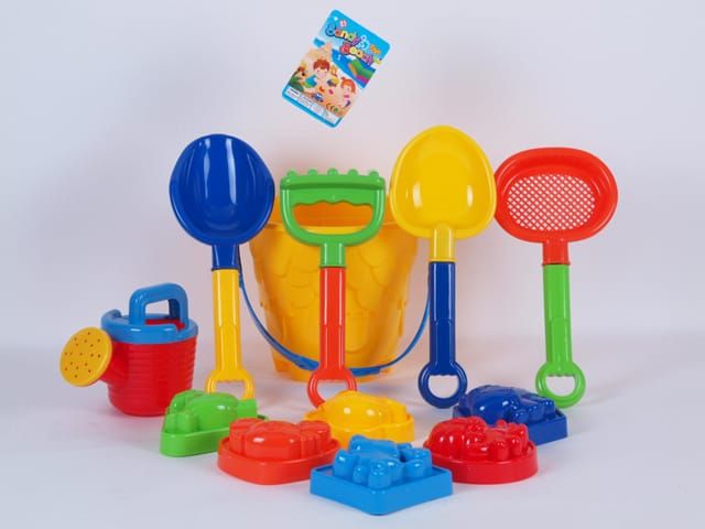 Beach Garden Bucket WithTools Playset