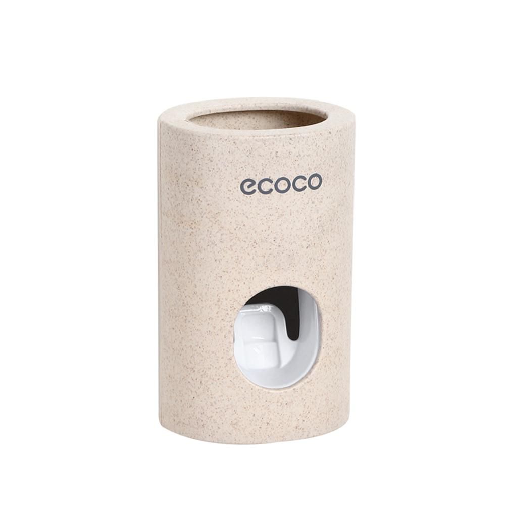 Nail-free Wall-mounted Floating Toothpaste Squeezer Dispenser for Family Kids