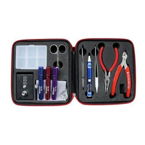 DIY Coil Master VAPE Bag Coil KIT TOOL SET Coil Jig Meter Ceramic Tweezer
