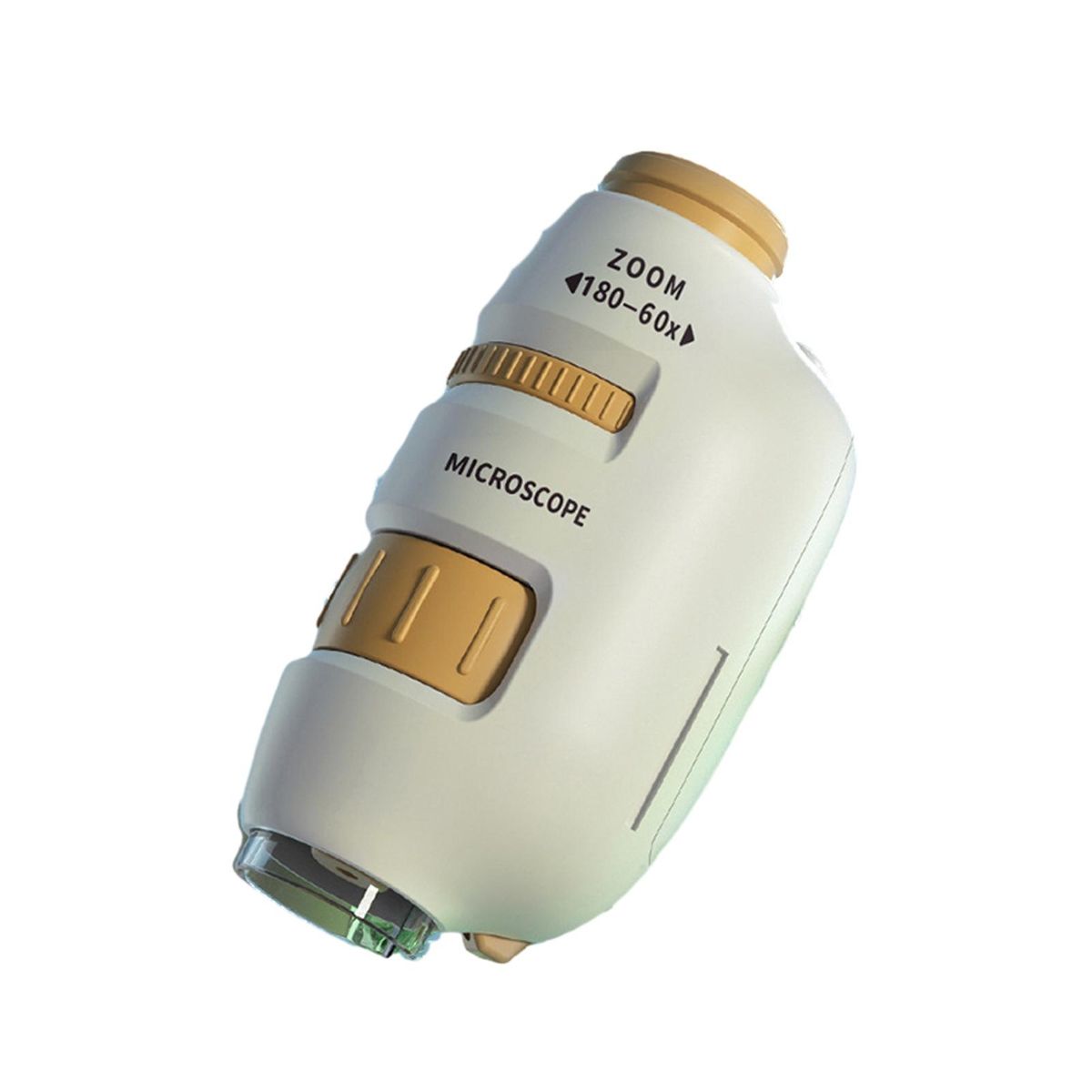 Microscope Toy Portable Handheld Mini Microscope 60x-180x Led for Kids