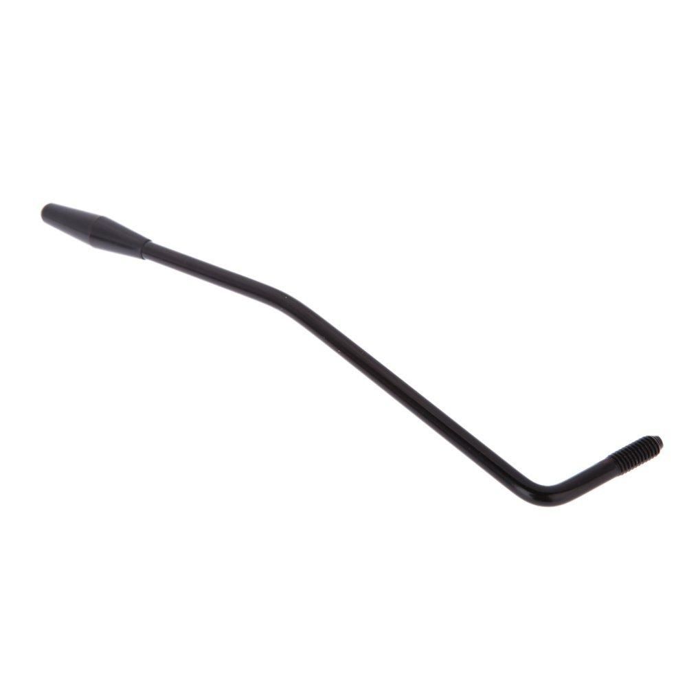 6mm Metal Tremolo Arm Whammy Bar with Tip for Electric Guitar Fender Strat Stratocaster  Black