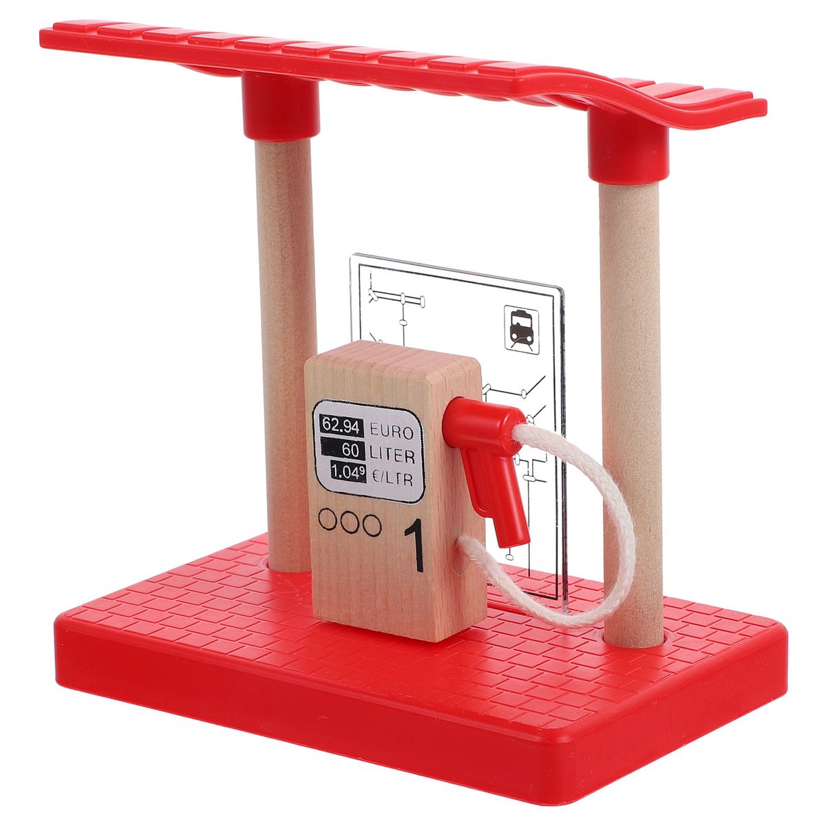 Train TraAccessories Railway RoadbloToy Playing Children Model Pretend Funny
