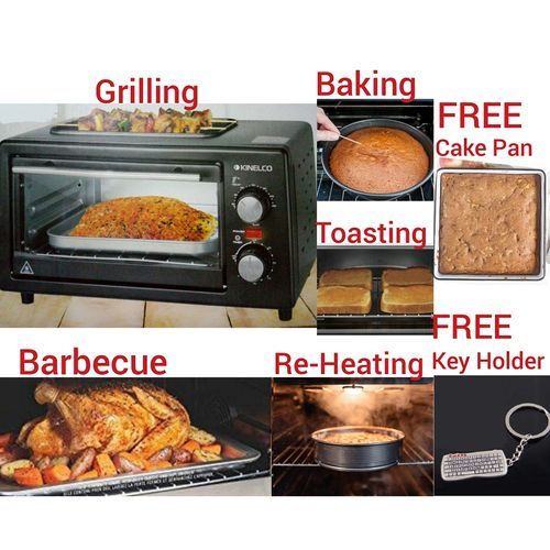 12 Litres Multi-functional Electric Oven + Baking + Barbecue BBQ