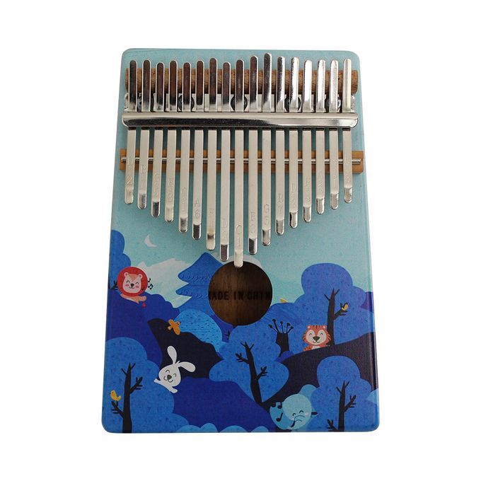 17-Key Portable Wooden Kalimba Thumb Piano Mbira With