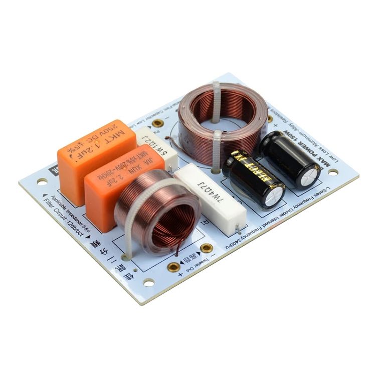 2x 130W Hi-Fi Series Speaker Frequency Divider, 2-Way 2-Unit (2pcs In One Packing, The Price Is For 2pcs)