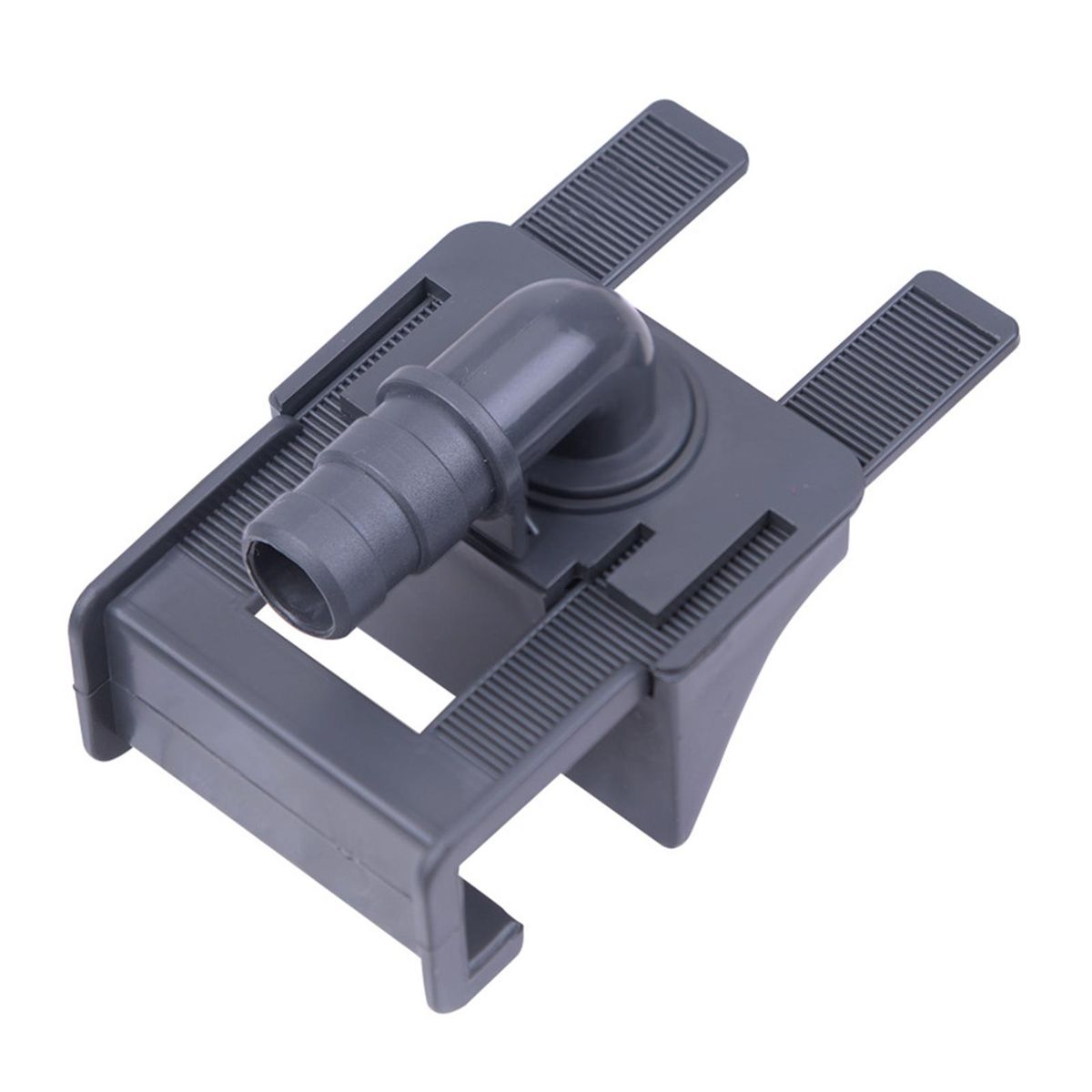 Fish Tank Water Connector Fish Tank Inlet Outlet Holder Clamp Grey