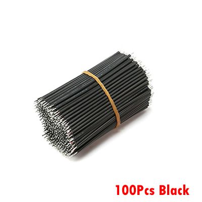 100PCSLOT Tin-Plated Breadboard Solder Cable 22AWG 6cm Fly