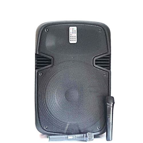 15 Inches Public Address System With 2 Wireless Microphones, Bluetooth, USB And Radio -15