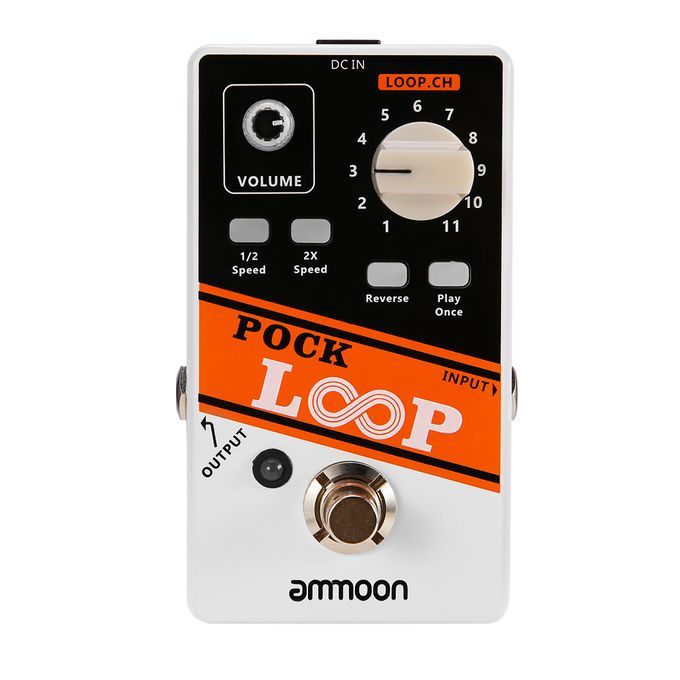 Ammoon POCK LOOP Looper Guitar Effect Pedal 11 Loopers-