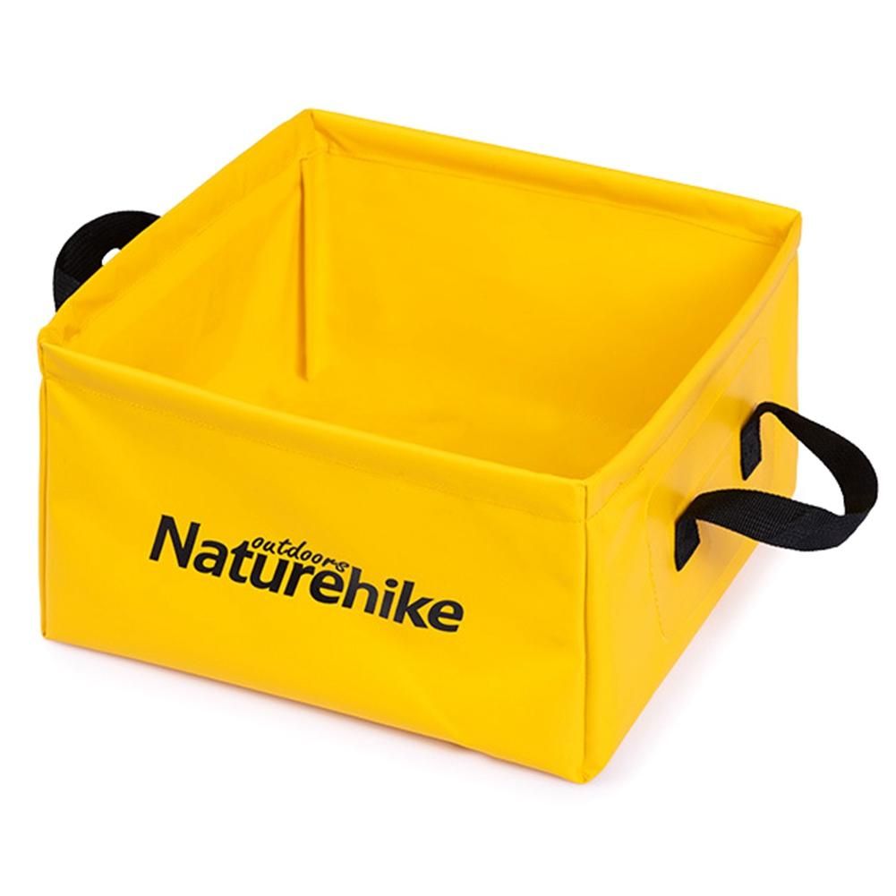 Foldable Basin Folding Bucket Yellow