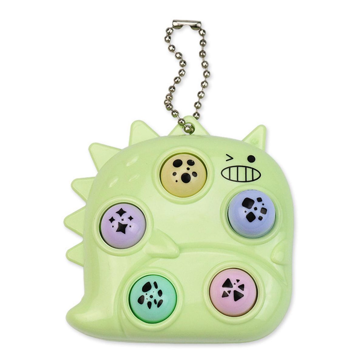 Game Console Keyring Children Game Console Toy Light Green