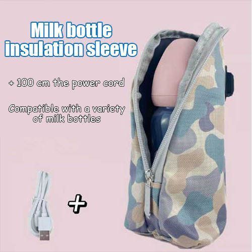 Portable USB Baby Bottle Warmer Milk Warmer Thermostat