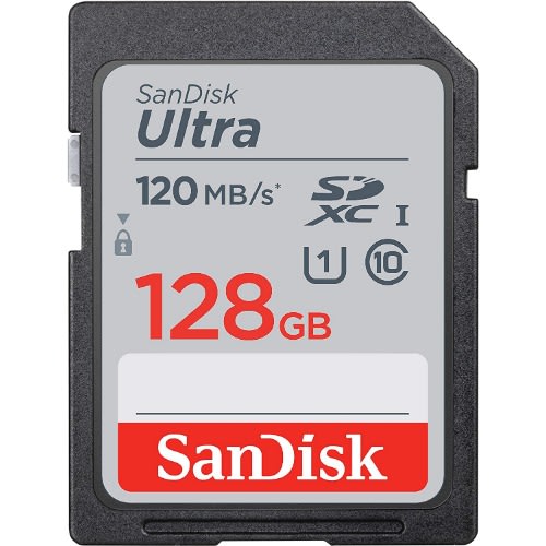 Ultra Sdxc Memory Card For Camera - 120mb/s - 128GB