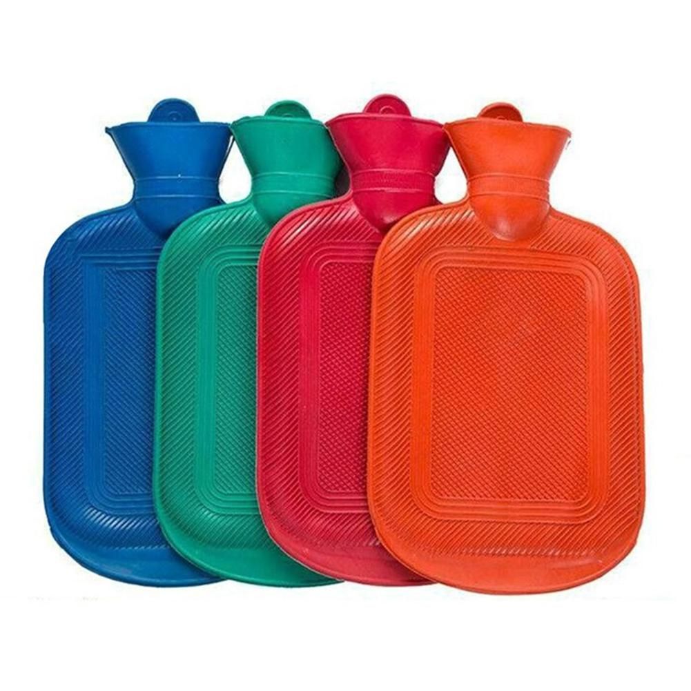 Thick Hot Water Bag Rubber Winter Warm Hot Water Bag Hand Warmer Girls Pocket Hand Feet Warm Water  1 Pack 500ML