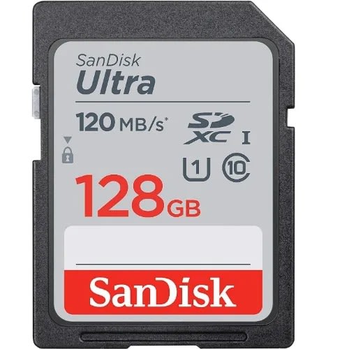 Ultra 128GB Sdxc Memory Card C10 120mb/s