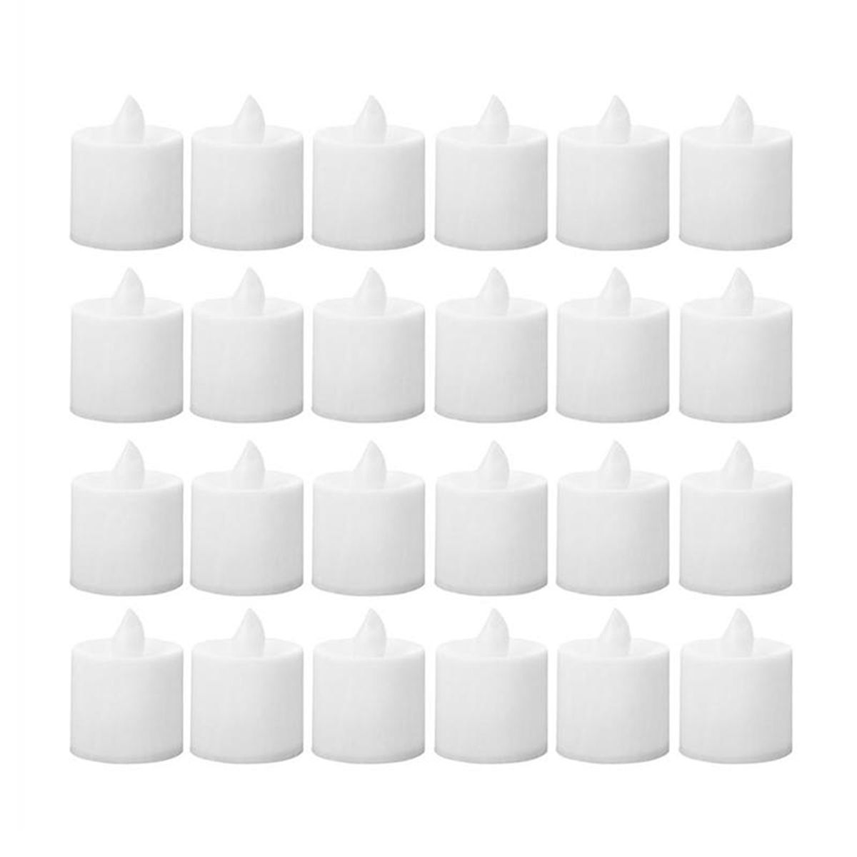24pcs Simulation Flameless Tea Candles LED Candle Lights For