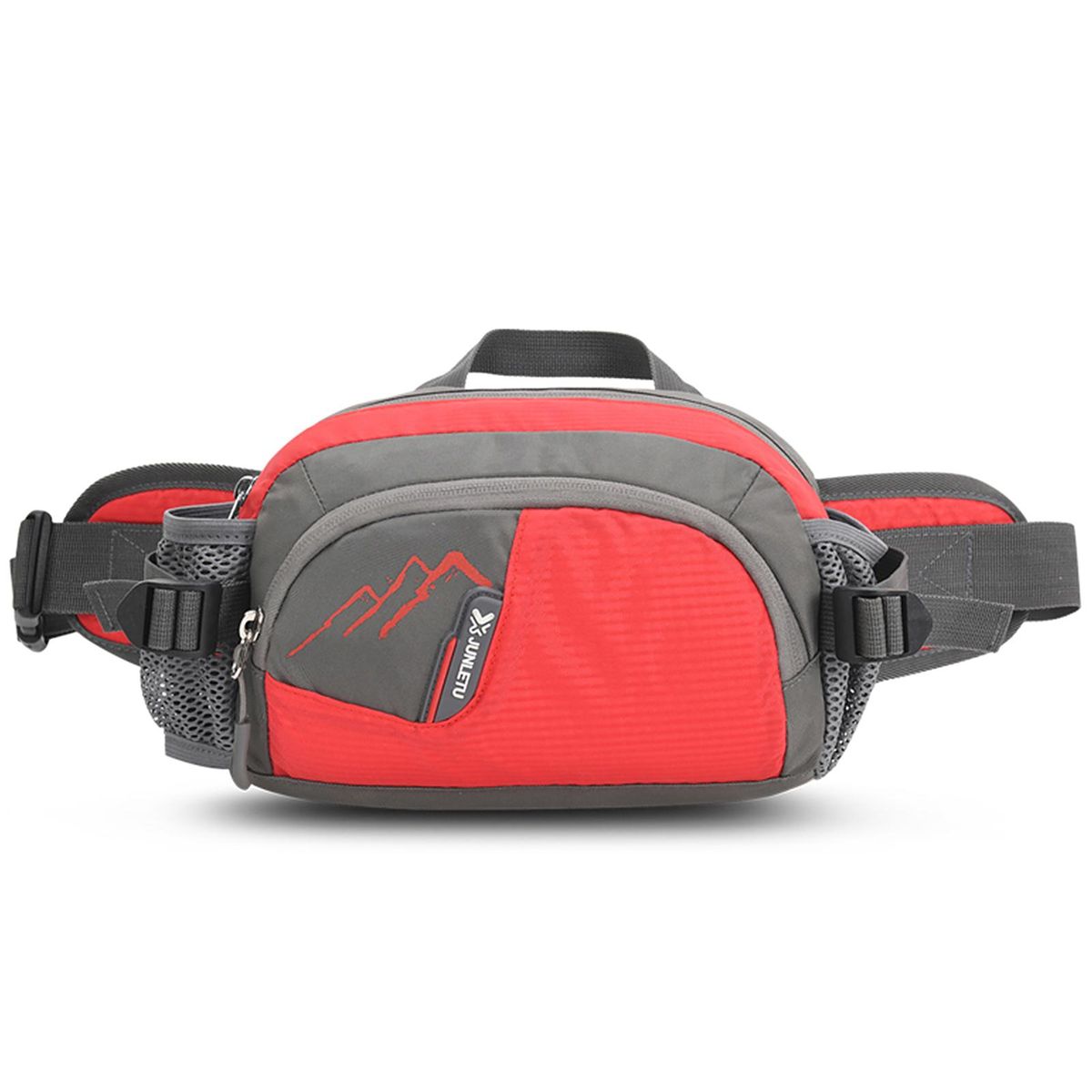 Outdoor Sports Waist Pack with Water Bottle Holder for Cycling Running Walking Hiking Marathon Fanny Pack Hydration Belt for Men and Women