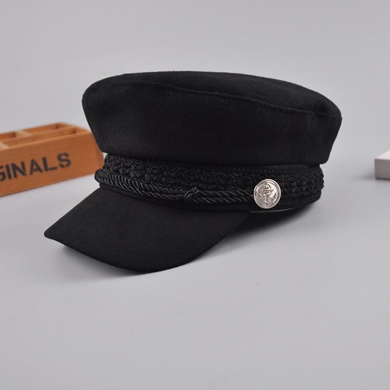 Autumn Winter  Vintage Hats For Women   Hat sboy Caps BlaFemale Casquette Gray Baseball Cap Sun Czapki