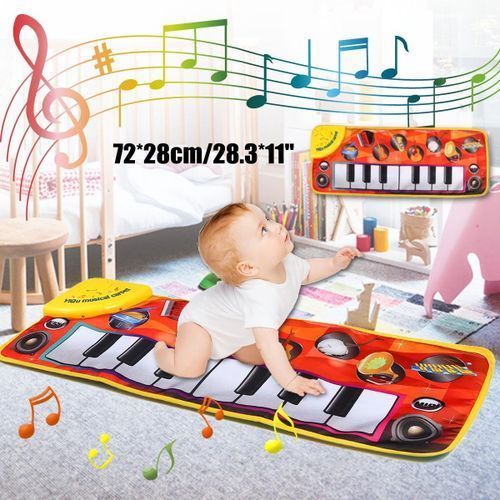 Baby Music Mat Children Crawling Piano Carpet
