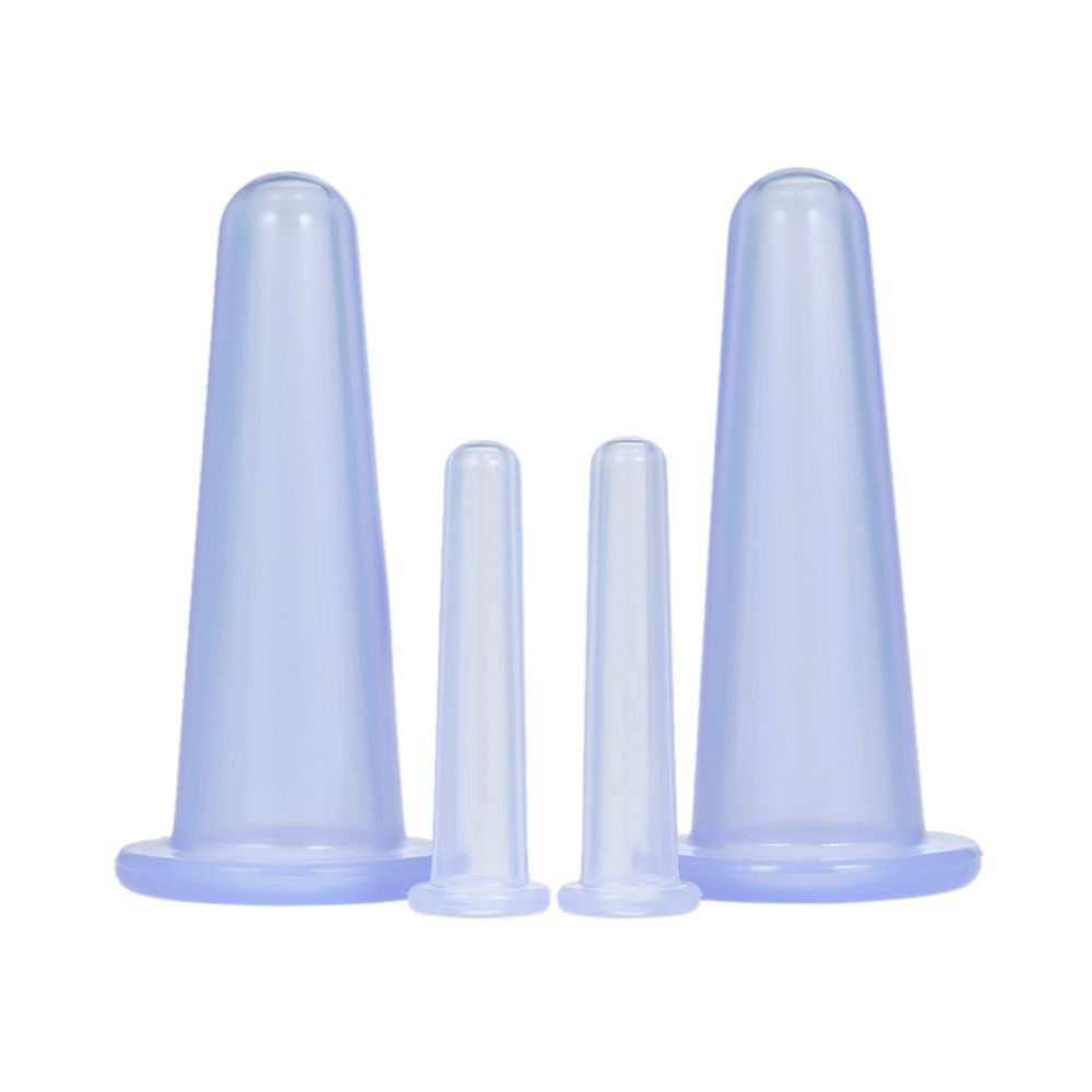 Cellulite Random Cupping Vacuum Colors Silicone Treatment 4Pcs/Set Cupping Care Cup Body Health Device Anti Massage