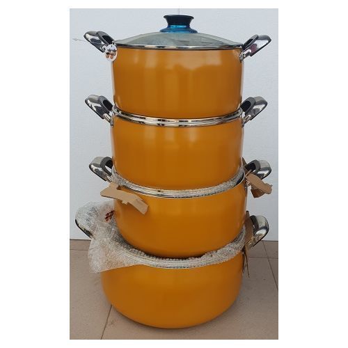 Aluminium Non-Stick Belly Shape Cookware Set.KN-6025