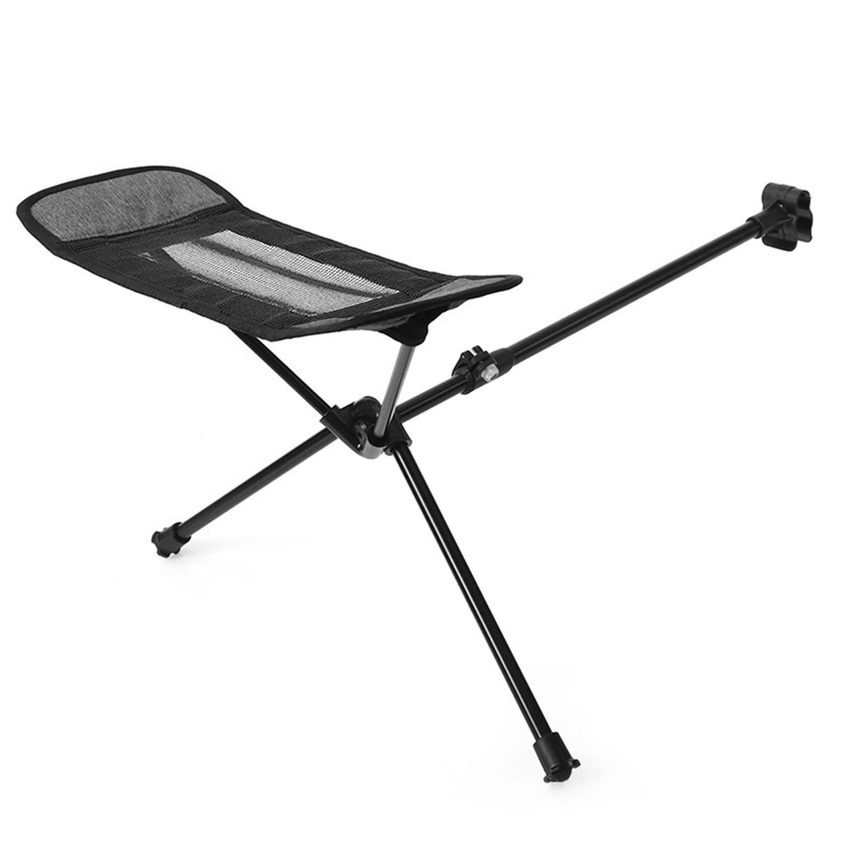 Portable Stool Aluminum Alloy Footstool Collapsible Beach Camping Chair Folding Outdoor Fishing Foot Rest Foot Recliner