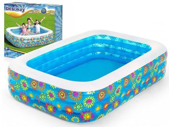 Inflatable Family Swimming Pool - 7'6