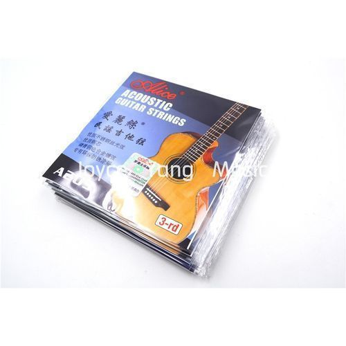 Complete Set Of Acoustic Box Guitar Strings With Plectrum