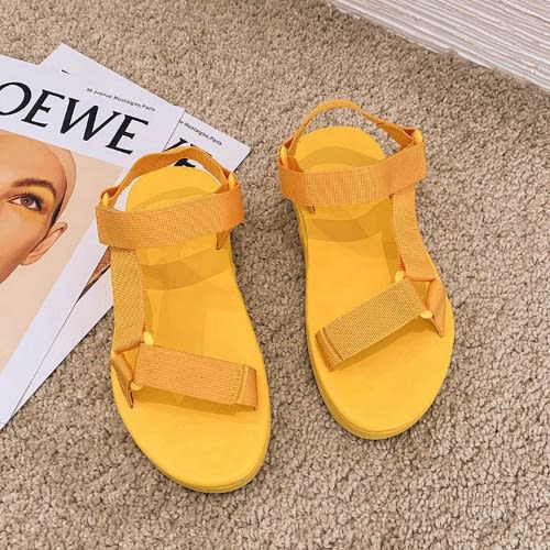 Mehelisha Unisex Sandals - Yellow
