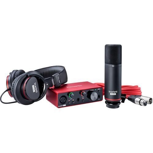 Scarlett Solo Studio USB Audio Interface With Microphone & Headphones (3rd Generation)