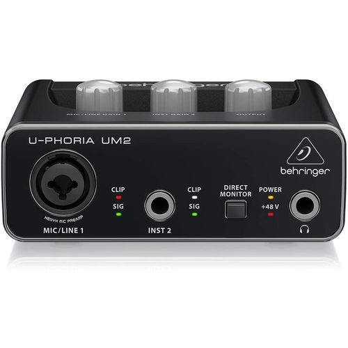 U-PHORIA UM2 Audiophile USB Audio Interface (CHEAP SOUNDCARD)