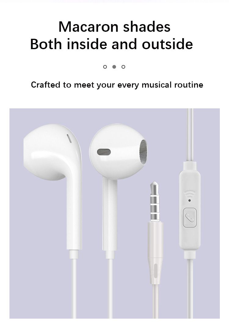 In-ear Turbo Subwoofer Microphone Remote Control Headset