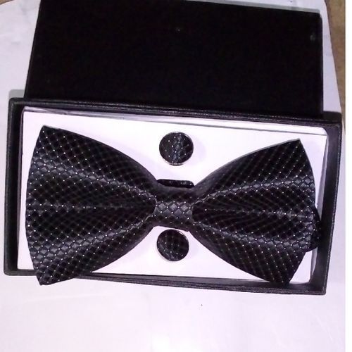 Excutive Bow Tie For Men- Black