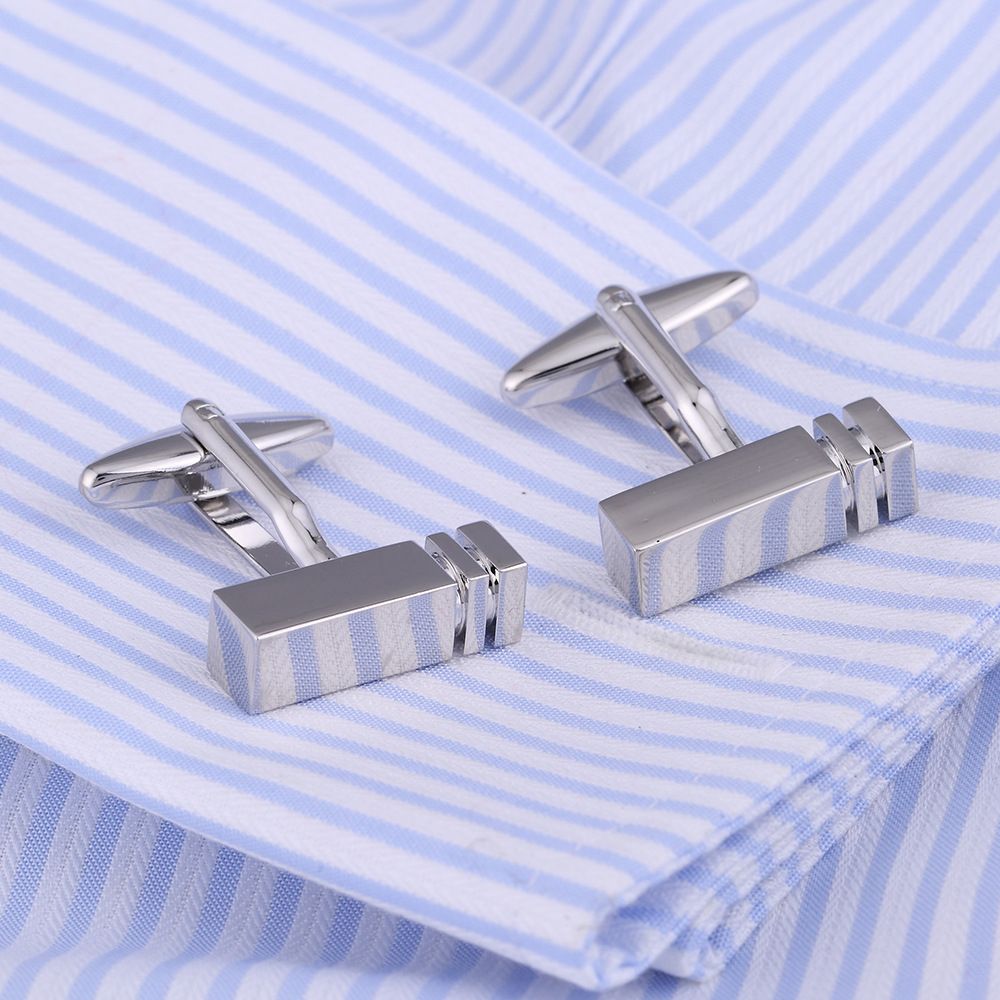 Elegant Polished Cufflinks For Men