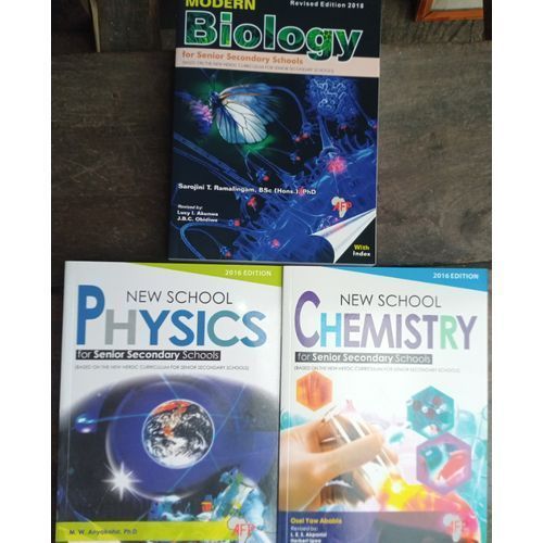 Complete Set Of New School Chemistry, Physics And Modern Biology
