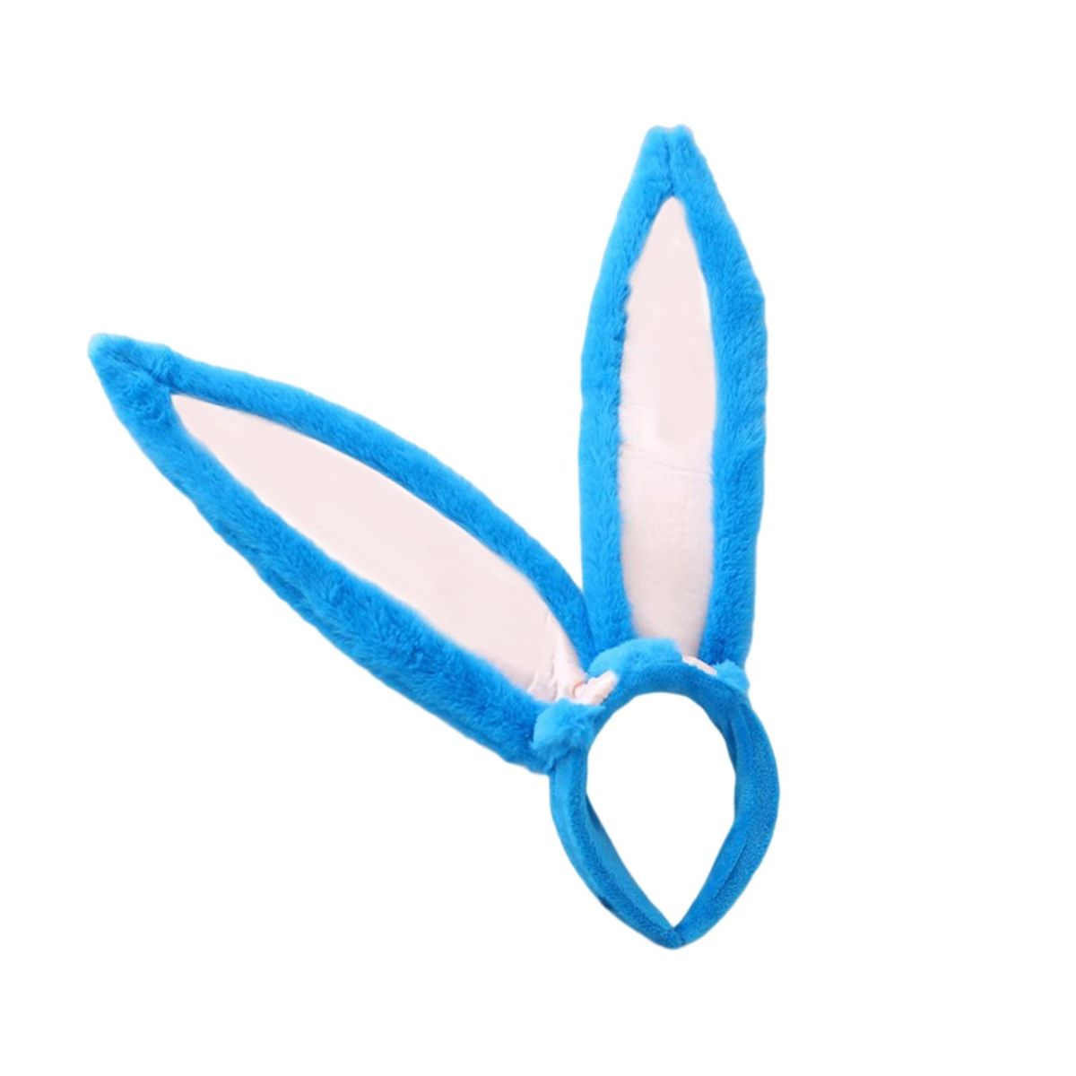 Bunny Headband Hair Hoop Holiday Costume Cosplay Props Blue