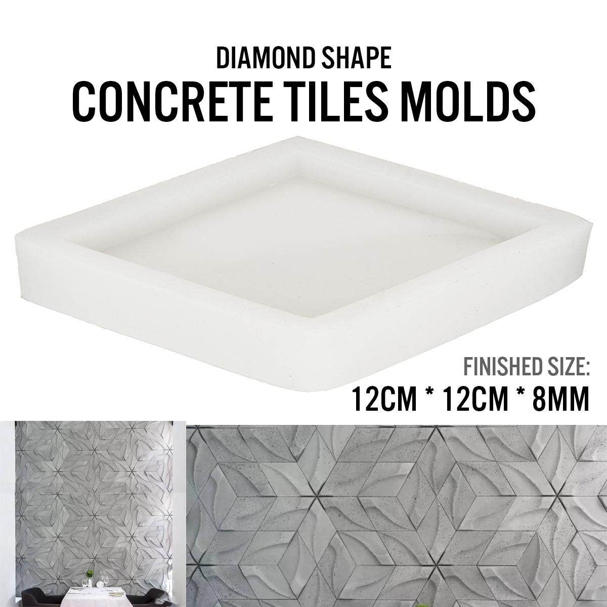 Molds For 3D Tile Panels ABS Plastic Form Mold Plaster Wall Wall Art Decor