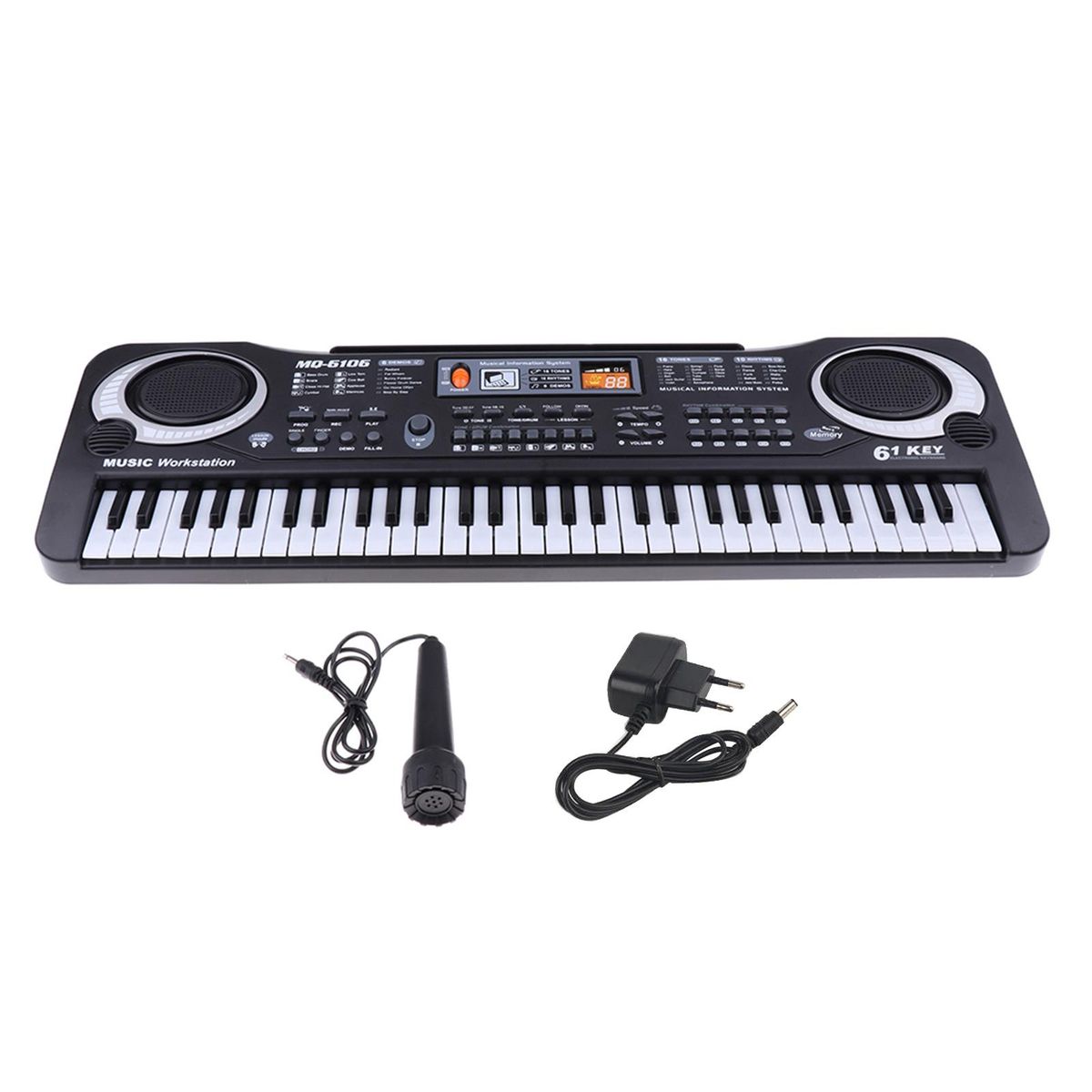 Digital Piano Keyboard With Microphone Professional Musical