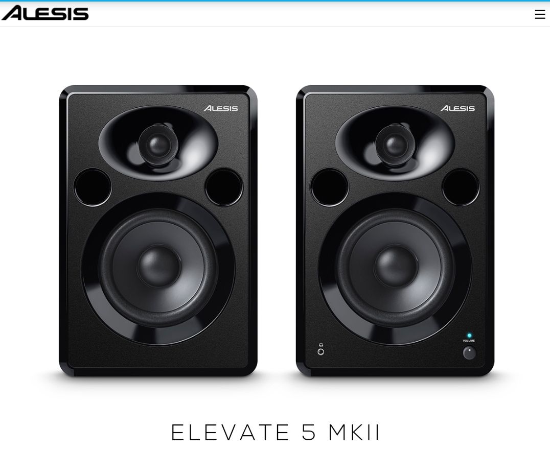 Elevate 5  Studio Monitor Speakers