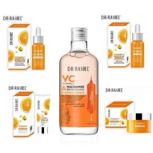 Complete Facial Care Set - Face Toner, Face Cream, Eye Serum, Face Serum & Facial Cleanser