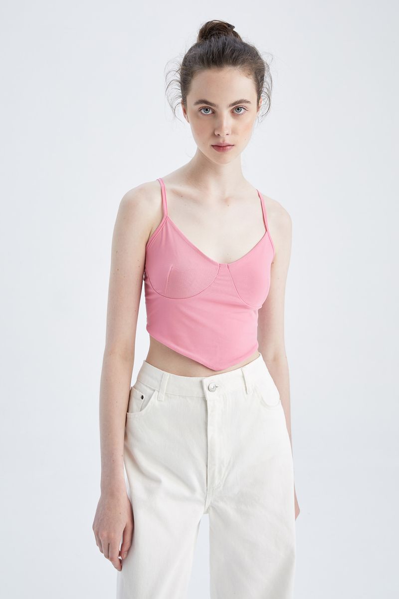 Woman Fitted Knitted Athlete-Pink